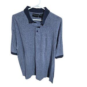 Modern Elements Blue Polo Shirt Size Large